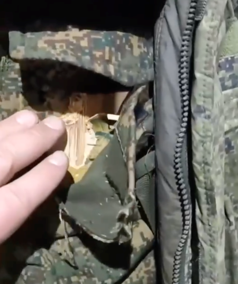 Икона спасла от пули