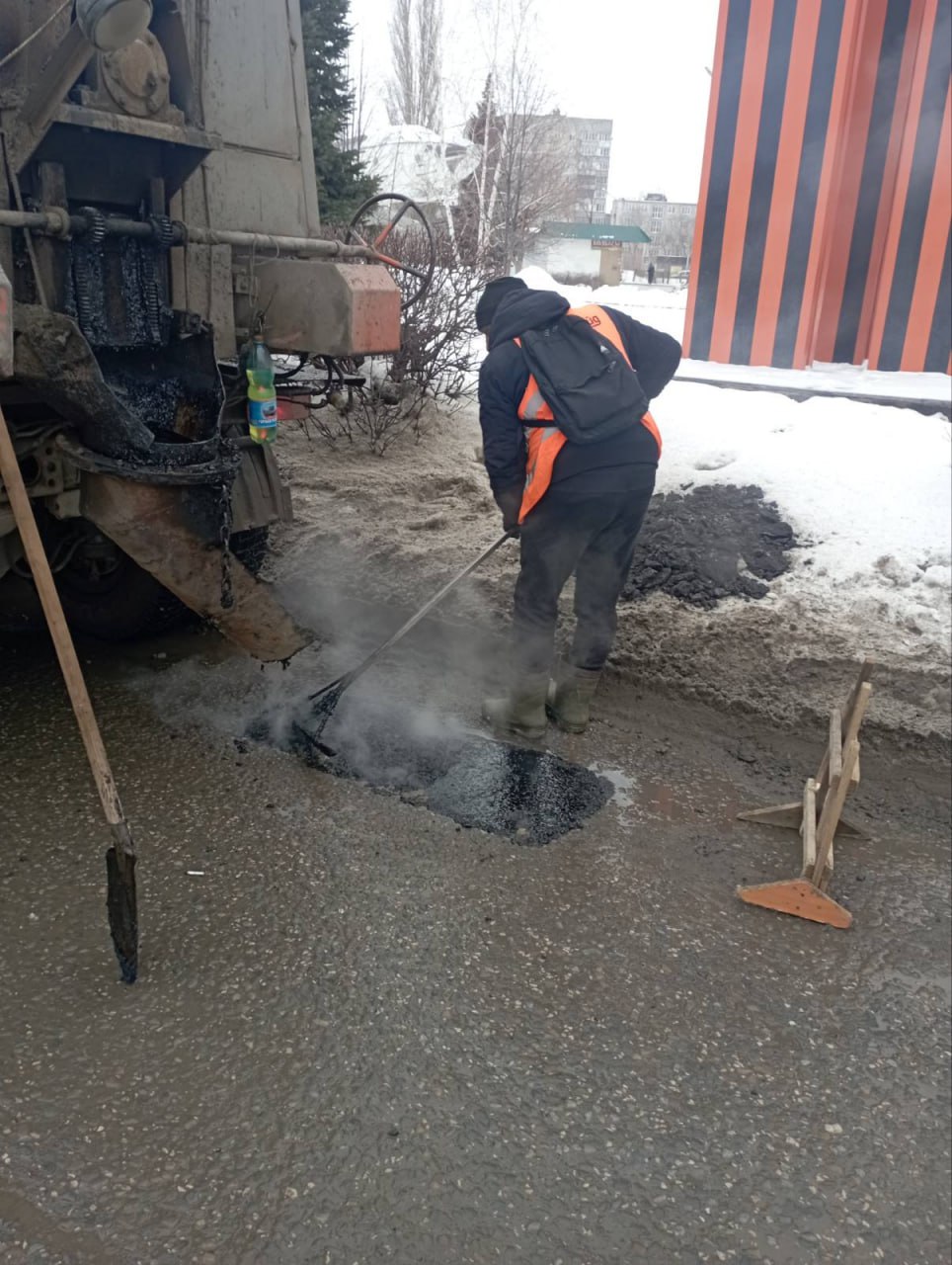 Ремонт дорог в Энгельсе
