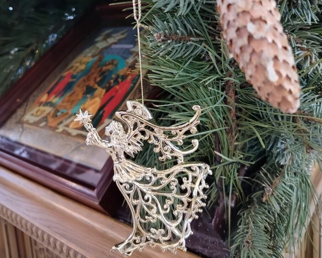 Вертеп на Рождество в Лысых Горах еще