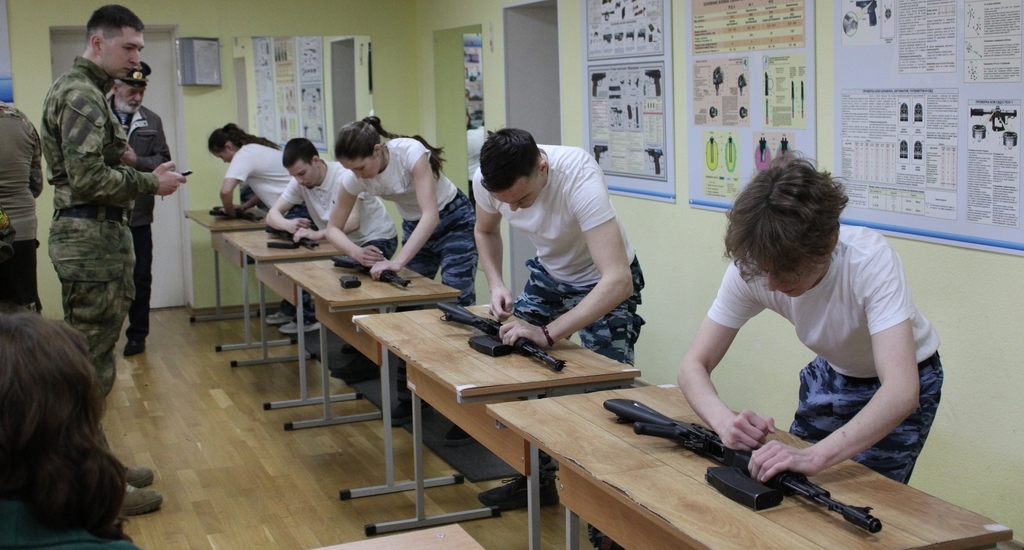 Соревнования школьников-снайперов