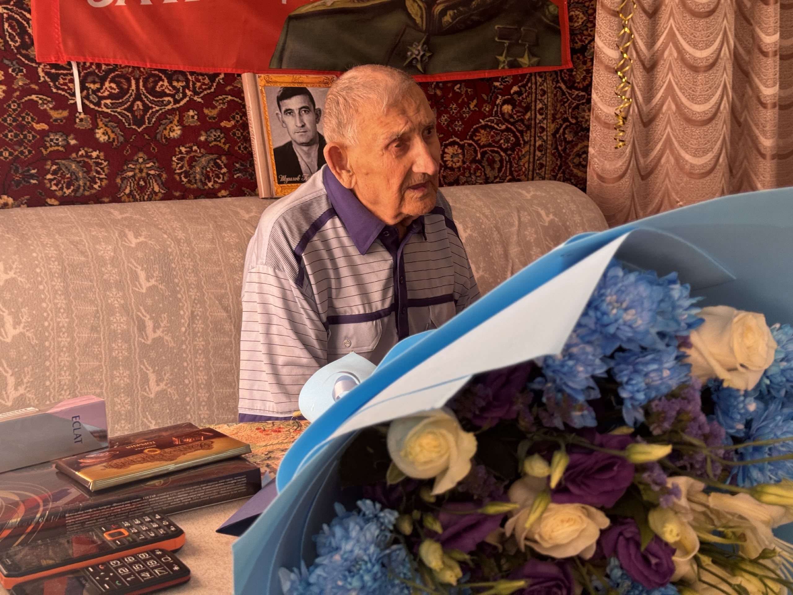 Зенитчик с 16 лет: балашовский ветеран отметил вековой юбилей Зенитчик с 16 лет: балашовский ветеран отметил вековой юбилей