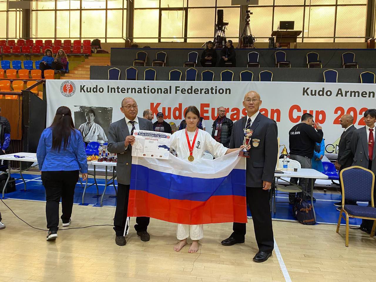 Саратовская спортсменка победила на Кубке Евразии по КУДО