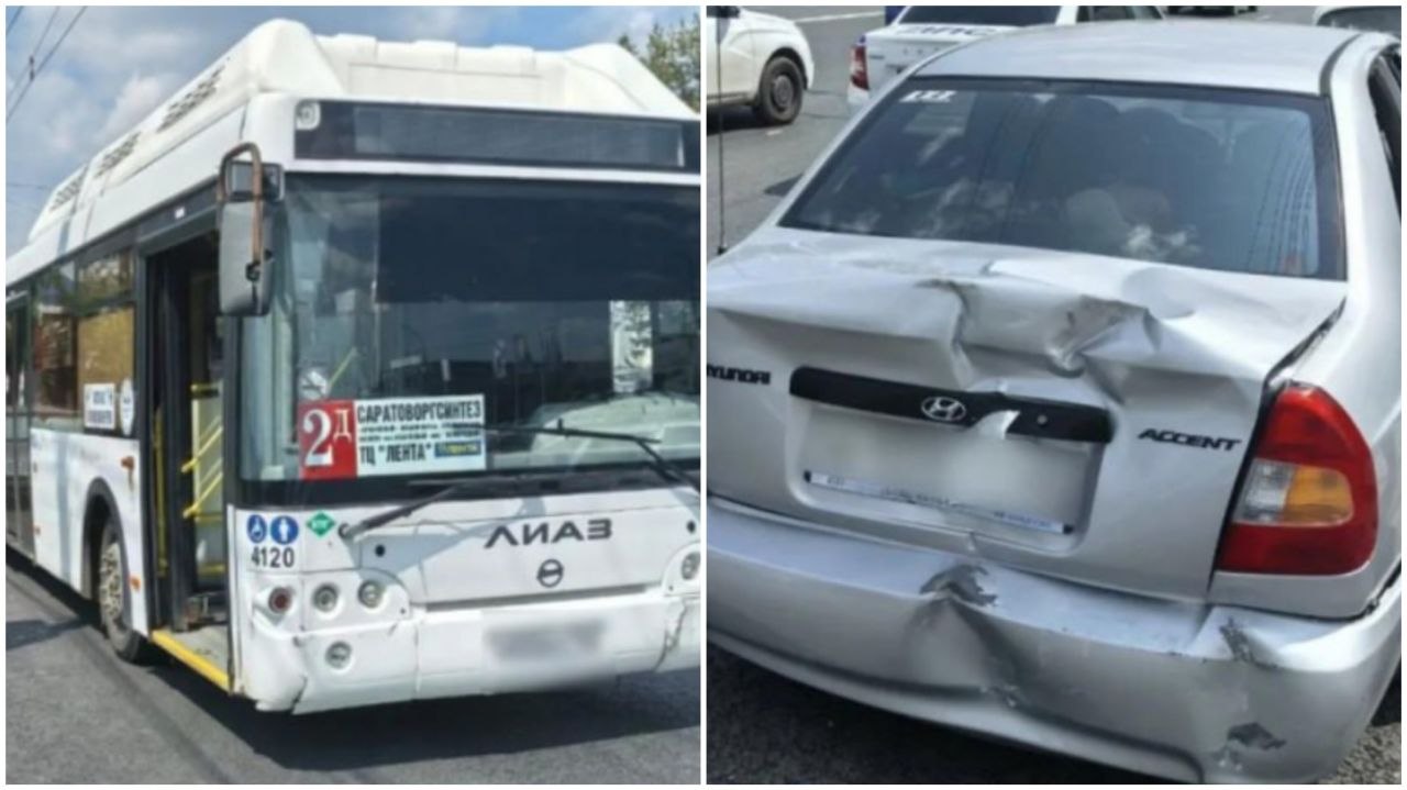 Пассажирка саратовского автобуса пострадала в аварии на Орджоникидзе Пассажирка саратовского автобуса пострадала в аварии на Орджоникидзе
