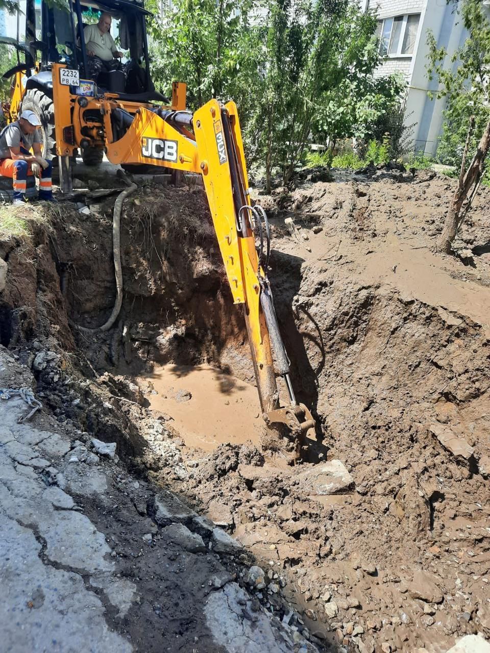 Коммунальная авария в Русинвесте устранение