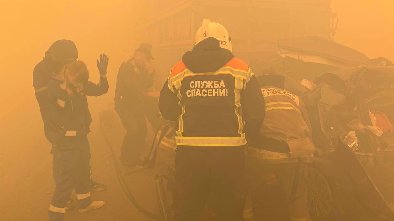 Массовая авария в Балаковском районе 01 04 2025