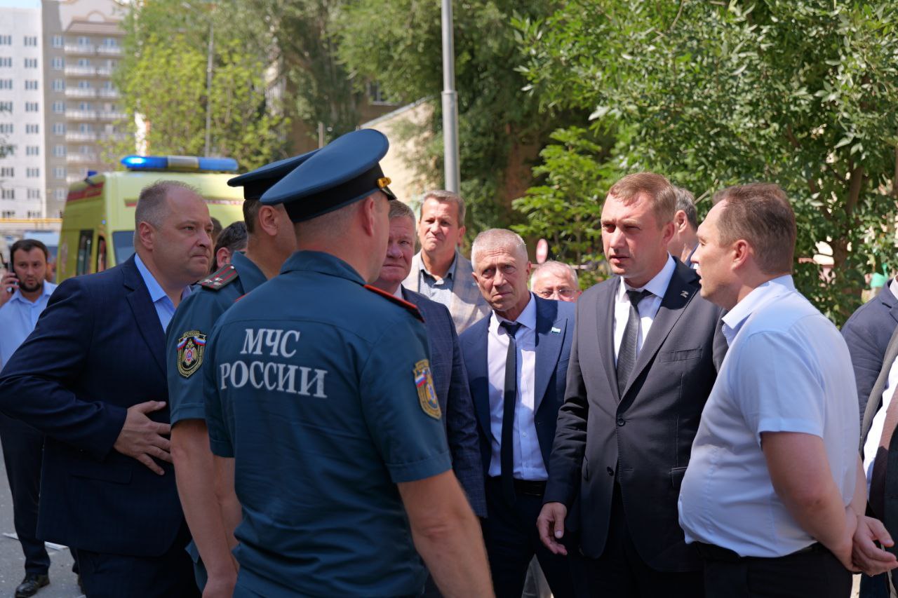 Губернатор Бусаргин пообещал оказать помощь пострадавшим при обрушении дома на Блинова в Саратове
