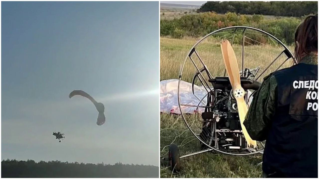 Мужчина разбился при падении параплана под Саратовом