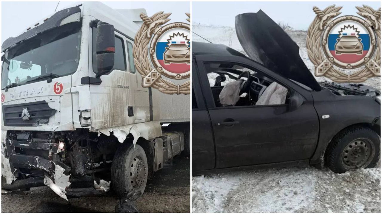 Легковушку разорвало на части после столкновения с фурой под Пугачевом, есть погибшие