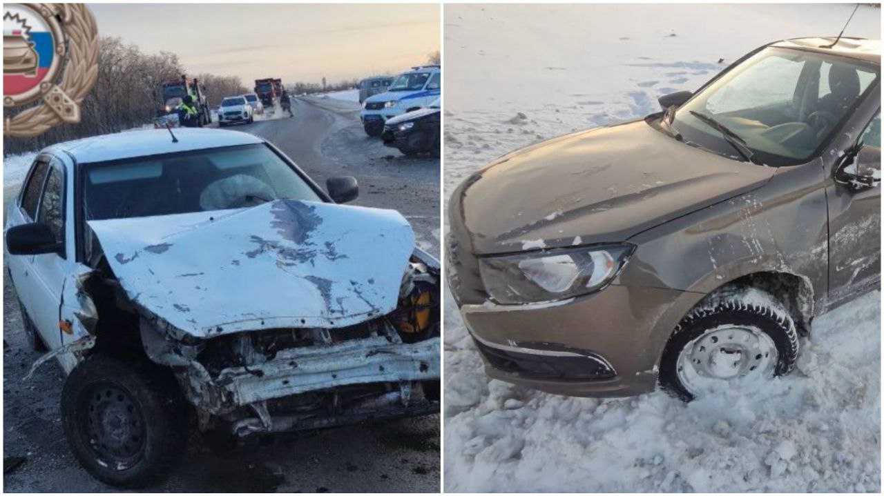 Три легковушки столкнулись на трассе под Саратовом, один из водителей погиб
