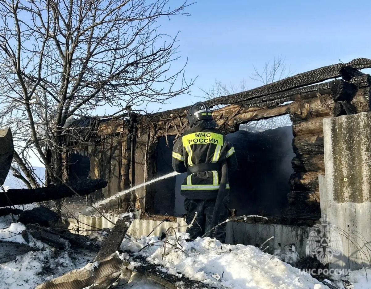 Пожар в саратовском селе унёс жизнь 52-летней женщины