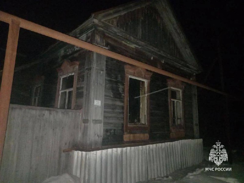 Саратовец сгорел в частном доме из-за неосторожного курения