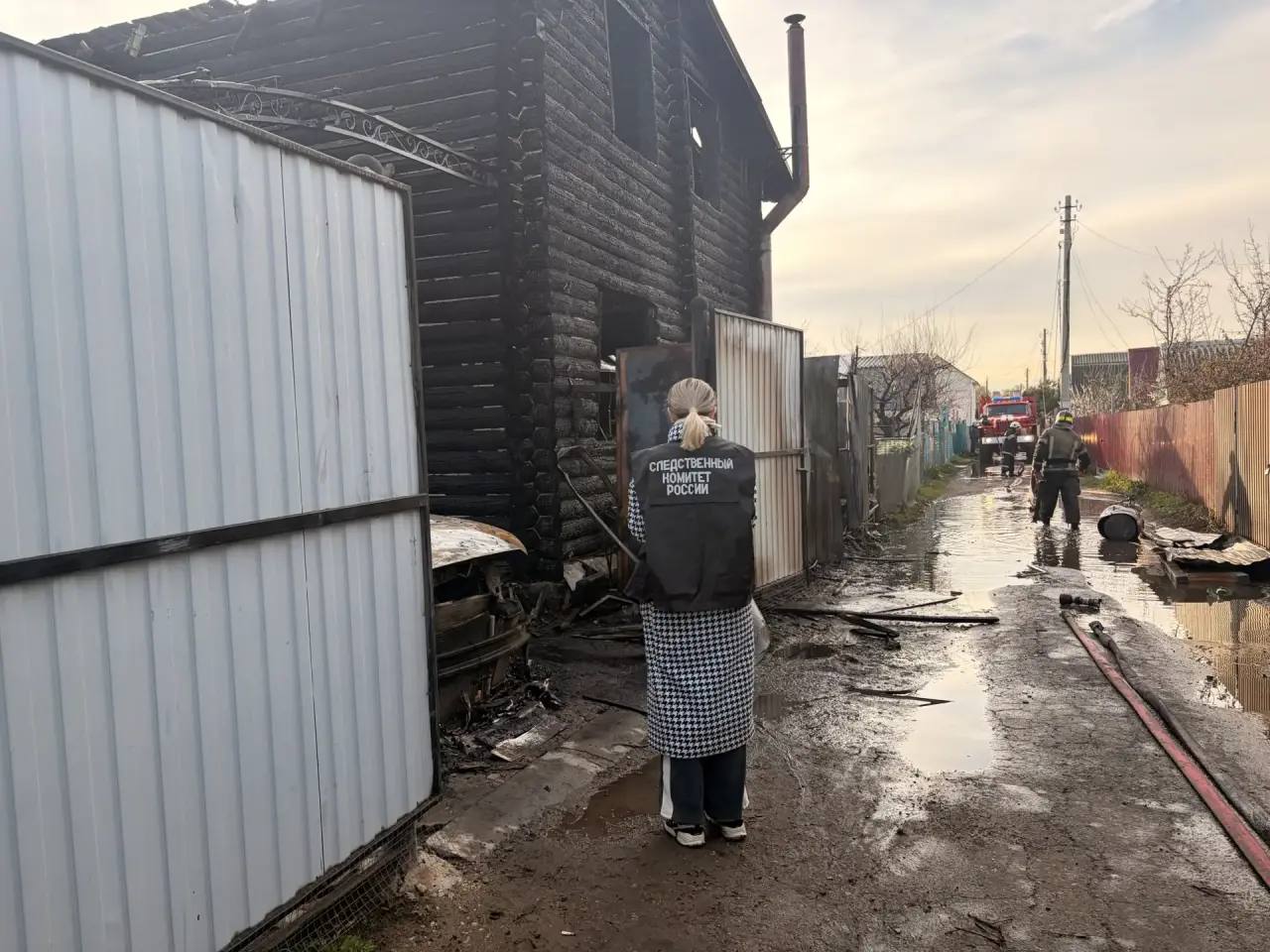 На пожаре в Балакове погибла 10-летняя девочка