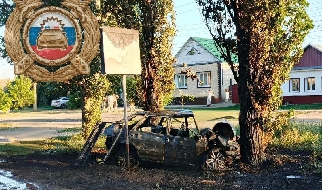 В саратовском райцентре автомобилист погубил пешехода, влетел в дерево и спалил машину В саратовском райцентре автомобилист погубил пешехода, влетел в дерево и спалил машину
