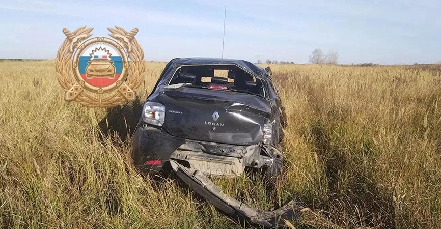 У саратовского посёлка водитель Renault Logan вылетел с трассы и погиб У саратовского посёлка водитель Renault Logan вылетел с трассы и погиб