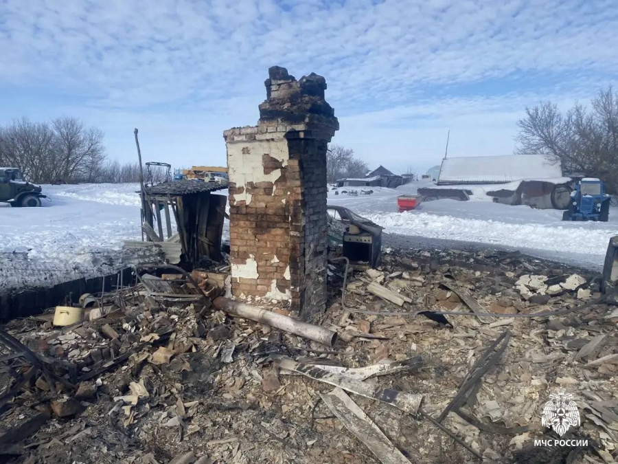Перекал печи привёл к смертельному пожару в саратовском селе